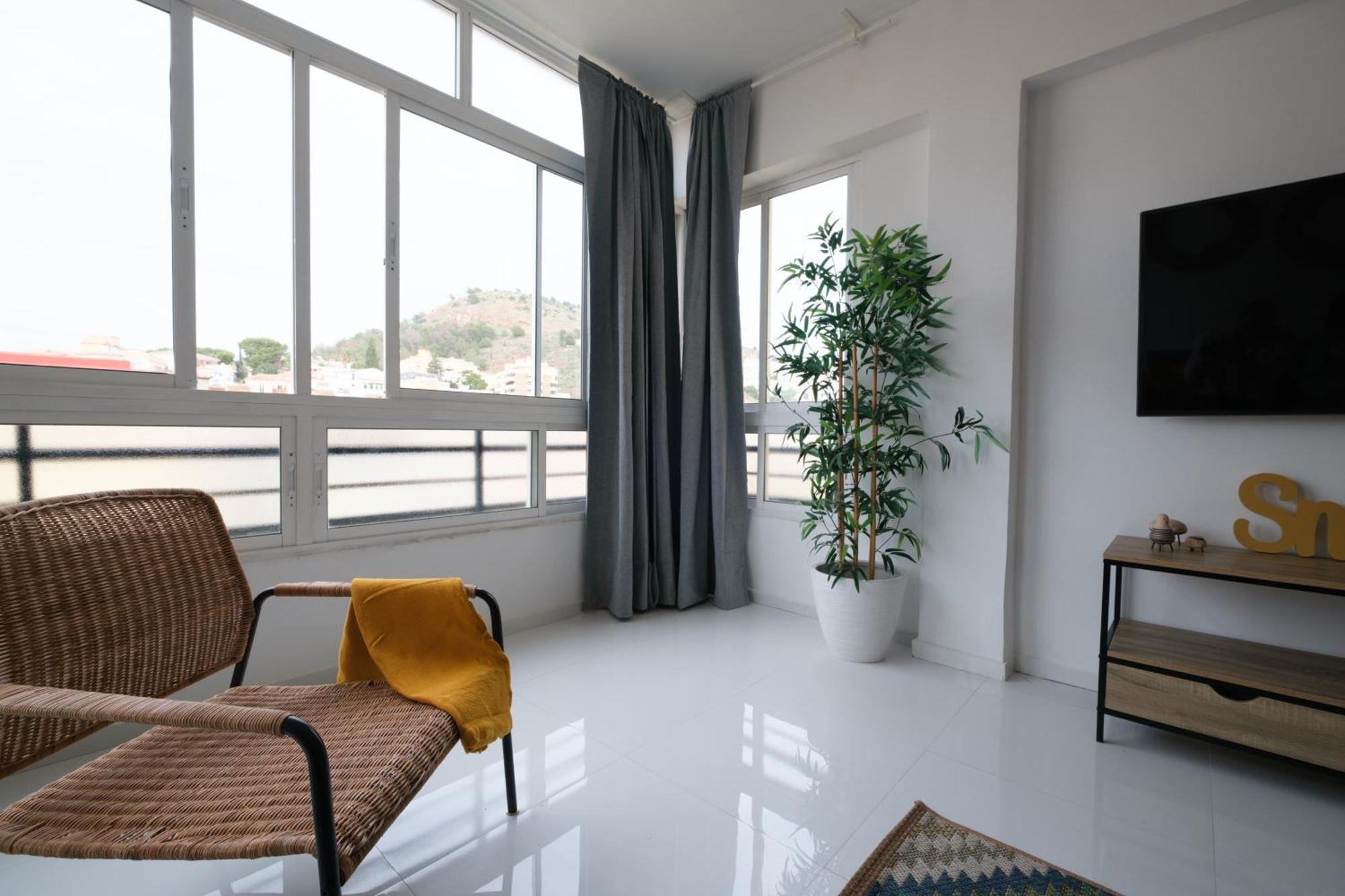 Wonderful Central Apartment Panoramics Views Wifi Malaga Exterior photo